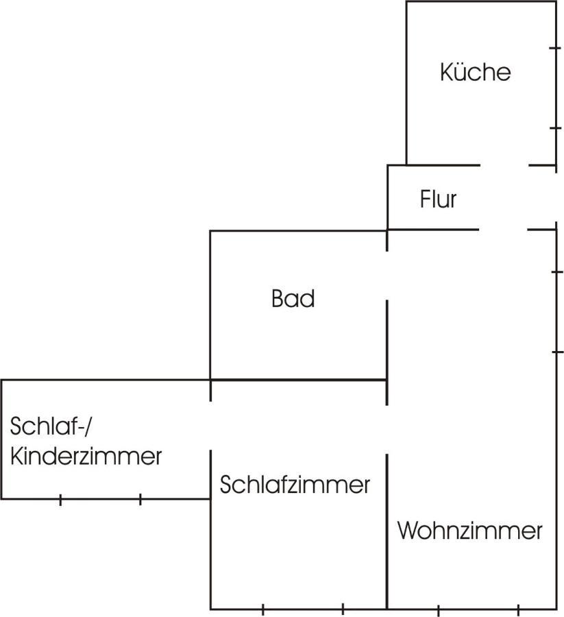 Kaeuzchenkuhle Apartment Sassnitz Ngoại thất bức ảnh